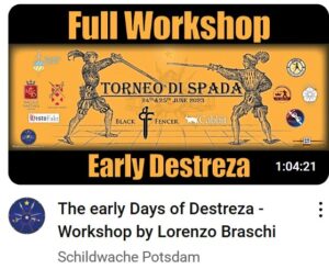 Combate de destreza a espada en un dibujo usado para ilustrar la expresión quien q hierro mata a hierro muere.