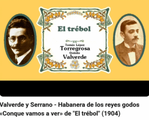 Carátula del canal de Youtube L’armata armonica con la Habanera de los reyes godos, usada para ilustrar la expresión no saber si reír o llorar en el blog Expresiones del Español.