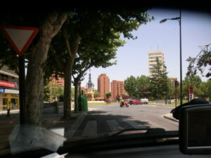 Calles de Albacete en una imagen usada para ilustrar la expresión arrear estopa en el blog Expresiones del Español.