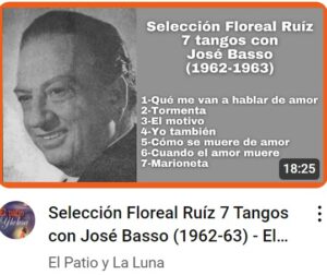 El cantante José Basso en una imagen usada para ilustrar la expresión en agraz.