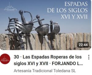 Espadas roperas de Toledo en una imagen usada para ilustrar la expresión no pinchar ni cortar.