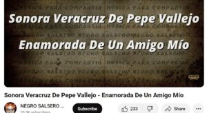 Imagen del canal de Youtube d Negro Salsero usada para ilustrar la expresión durar menos que un caramelo a la puerta de un colegio.