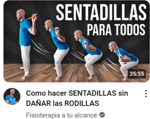 Imagen de un hombre haciendo sentadillas usada para ilustrar la expresión estar a las duras y a las maduras.