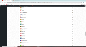 Información estadística.. Historial detallado de países visitantes de la página web Expresiones del Español 7.