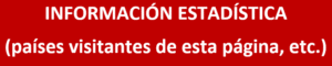 Carátula de información estadística para el blog Expresiones del Español.
